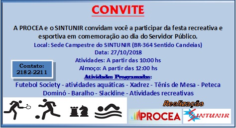 CONVITE DIA DO SERVIDOR 27.10